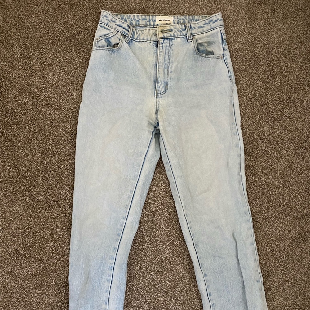Rolla’s original straight jean light blue